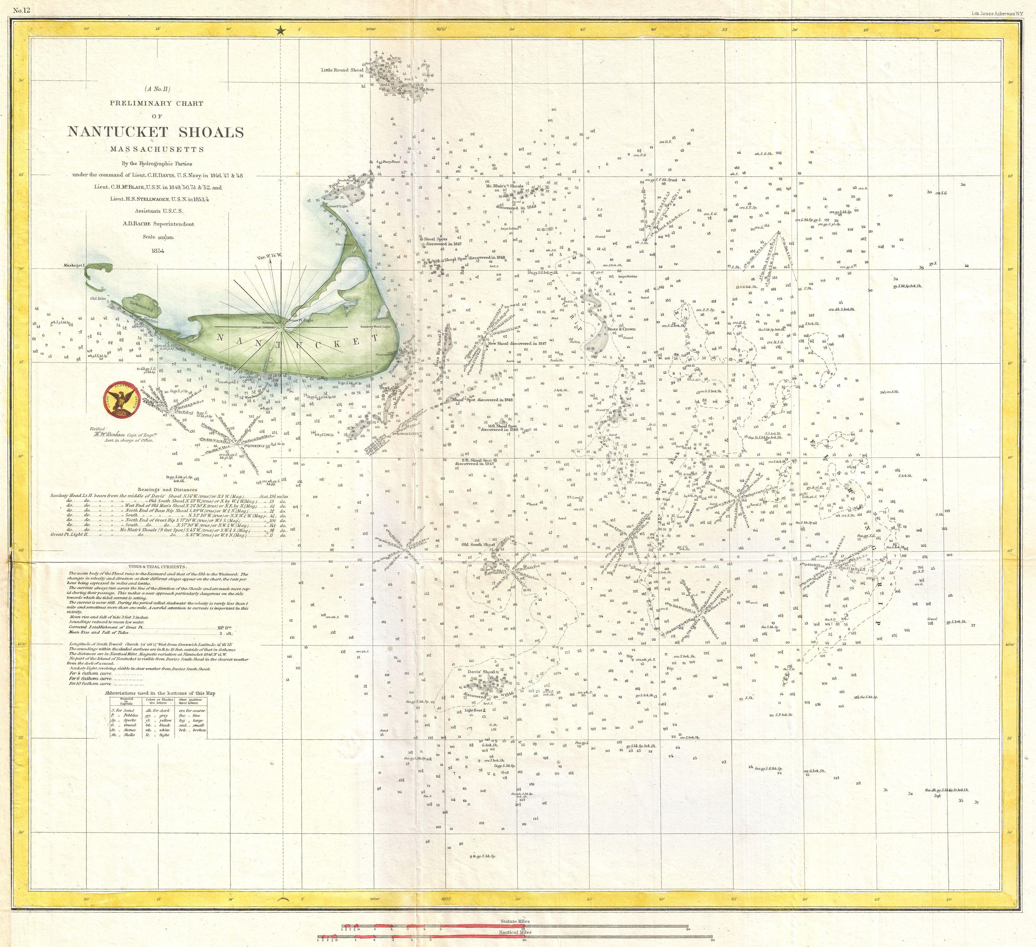 1854_U.S._Coast_Survey_Nautical_Chart_or_Map_of_Nantucket,_Massachusetts_-_Geographicus_-_NantucketShoals-uscs-1854
