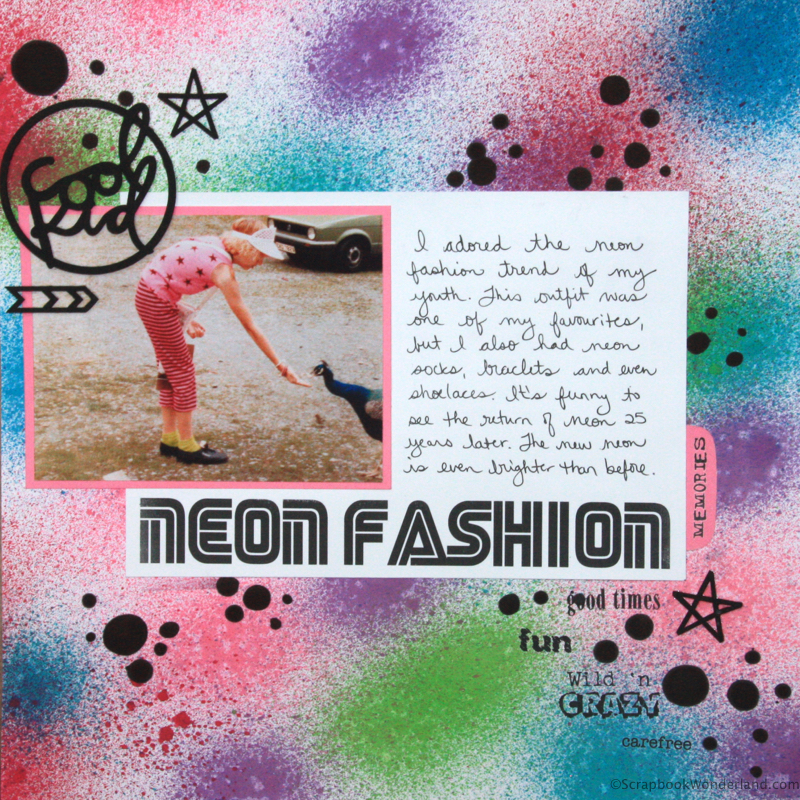 neon fashion Alice Boll