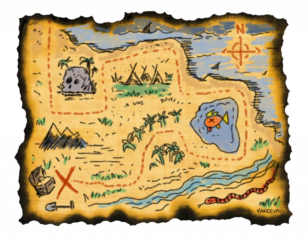 load1015 day28 treasure map bonus prize us only scraphappy