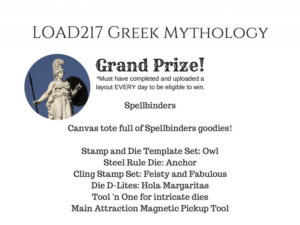 Prize Grande Prize Spellbinders LOAD217