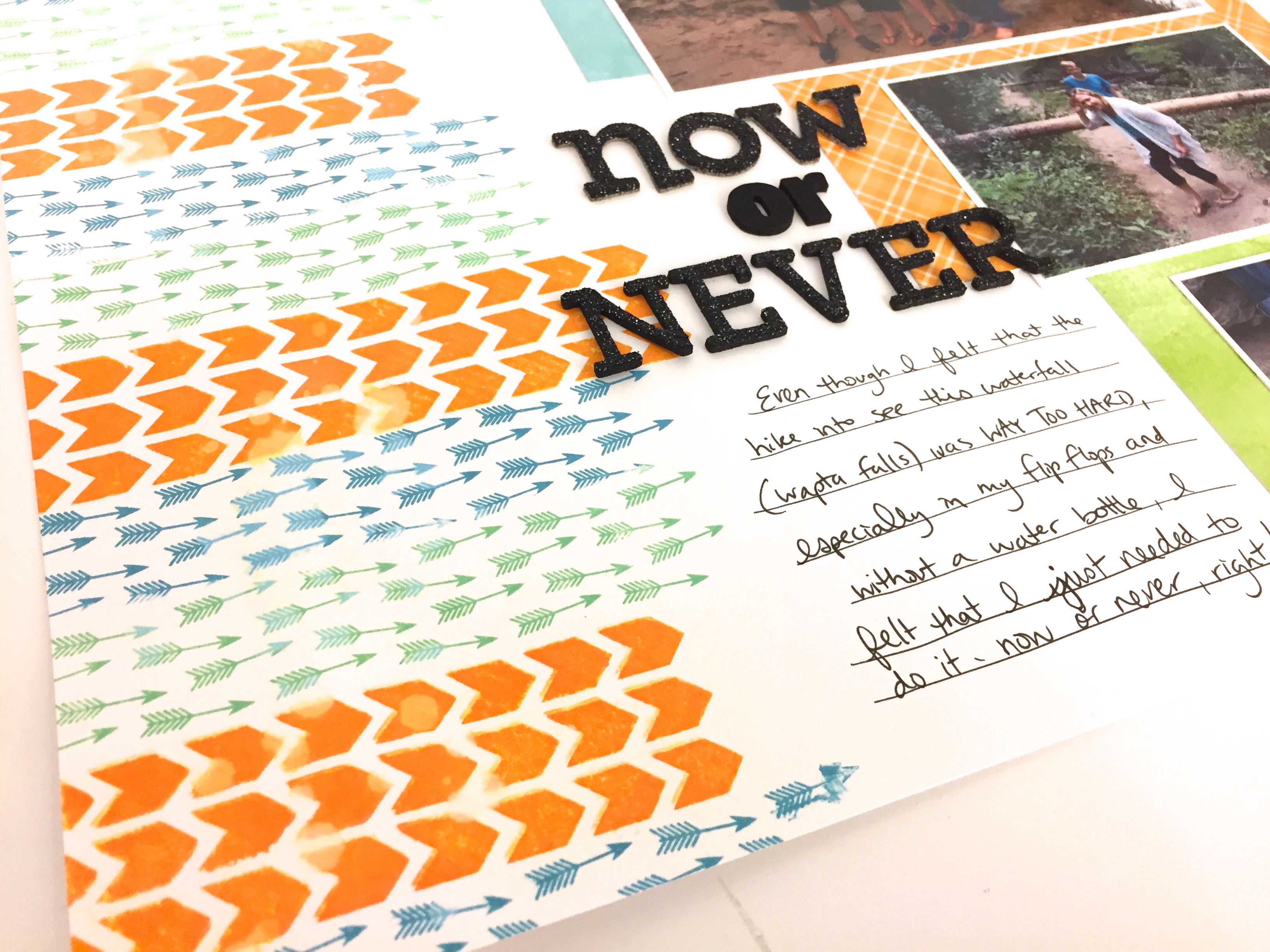 now or never layout Alice Boll detail 1