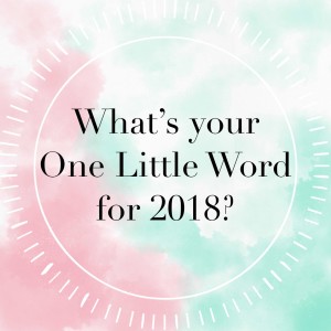 one little word 2018