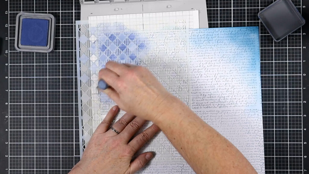 Ink blending & stenciling