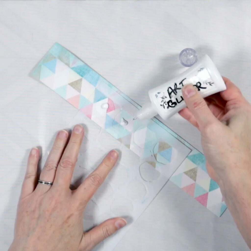 Paste hack using liquid glue.