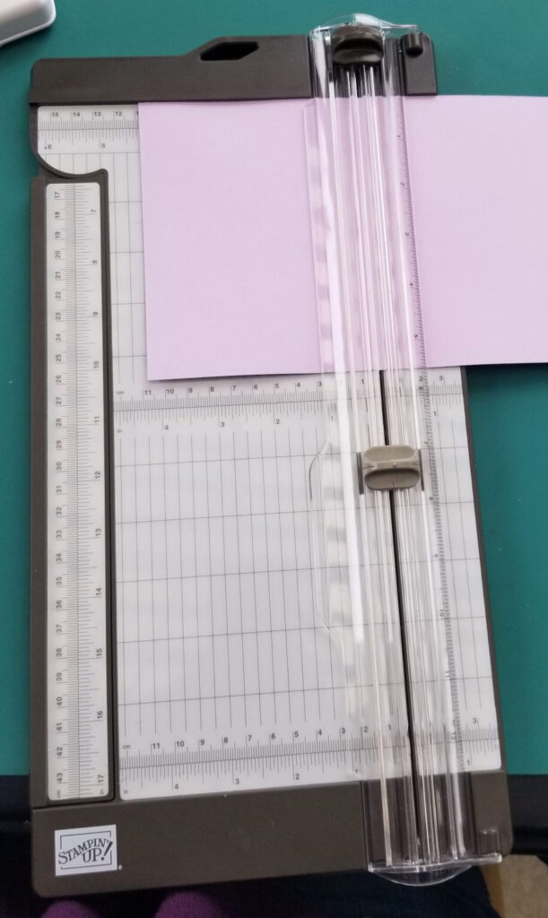 Stampin' Up trimmer