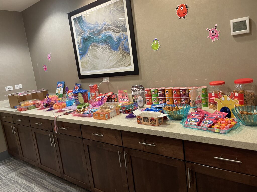reunion snack bar
