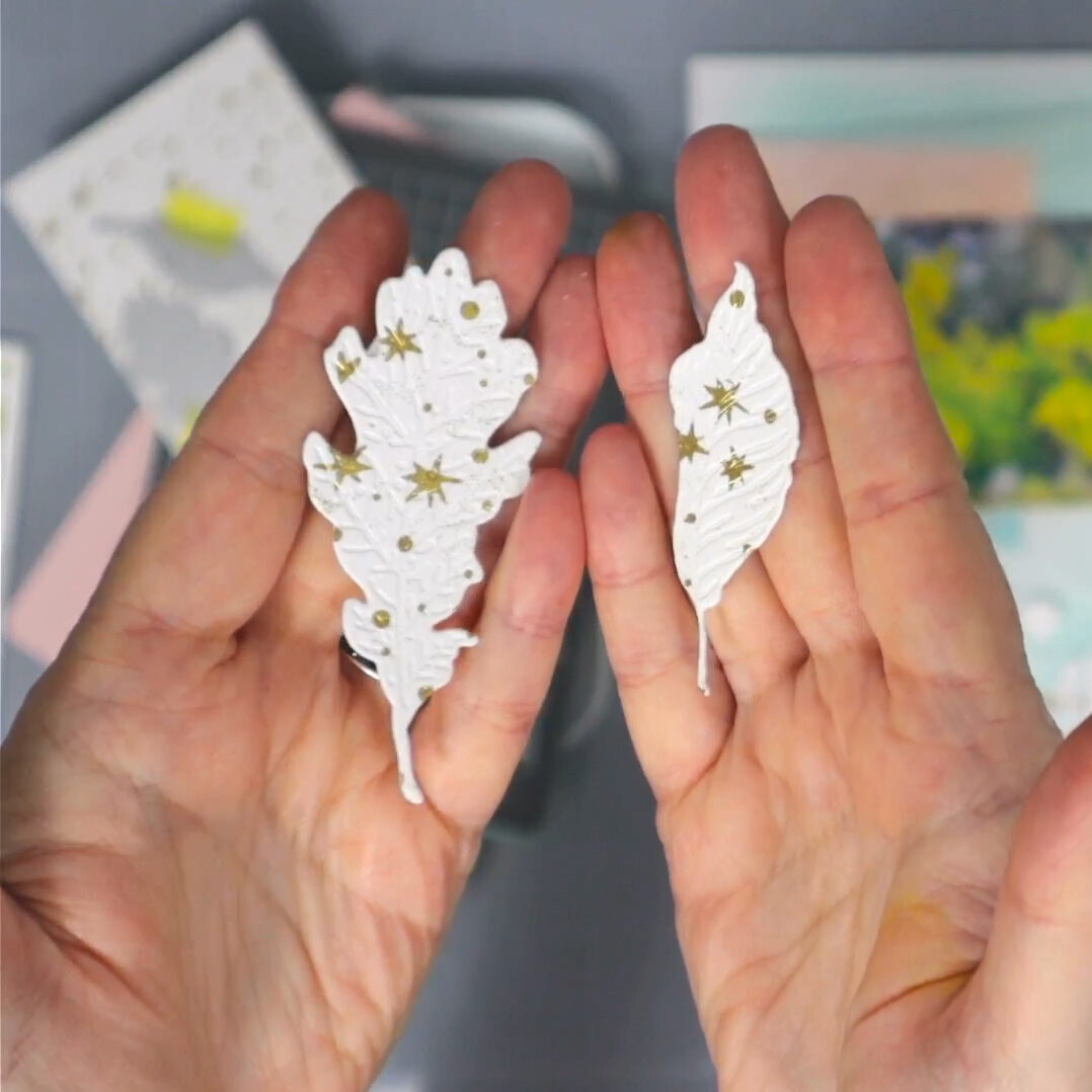 Die cut from other mixed media