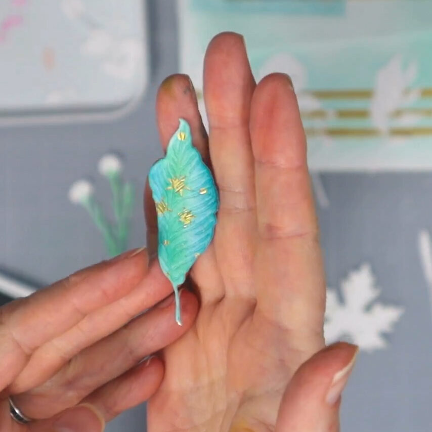 Die cut from other mixed media