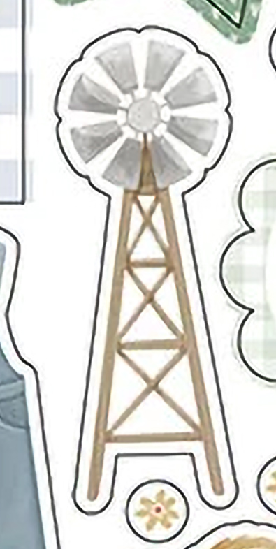 windmill sticker