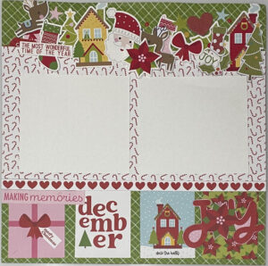 Calendar Christmas Page