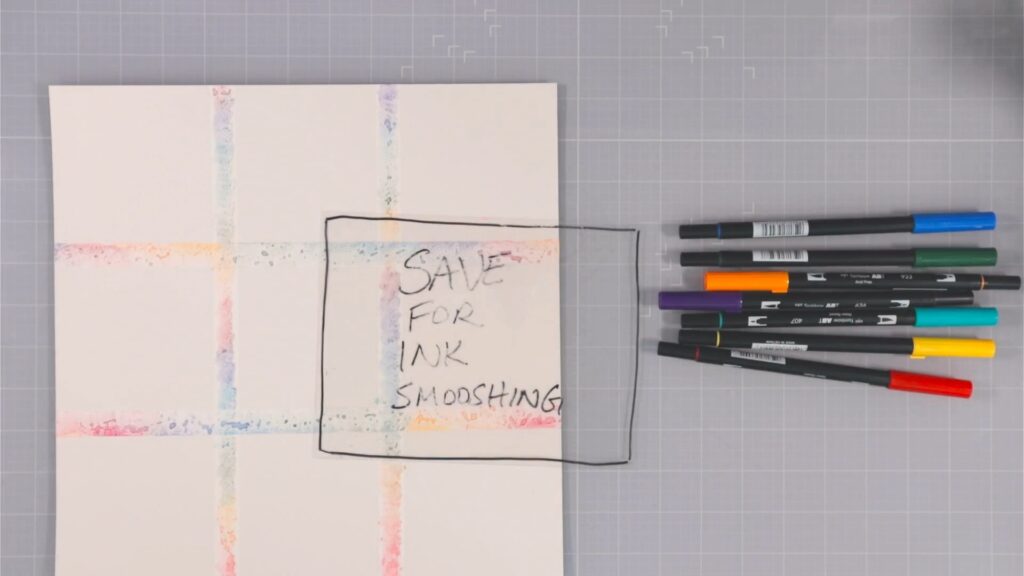 Scrapbook layout using a grid design.